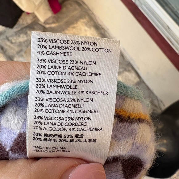 Free People women’s multicolor Ready Set Go Cardigan cropped sweater sz XS used - Picture 9 of 11